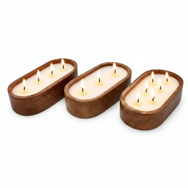 BT-09 Wooden Candle (5) BT-09 Wooden Candle (5)